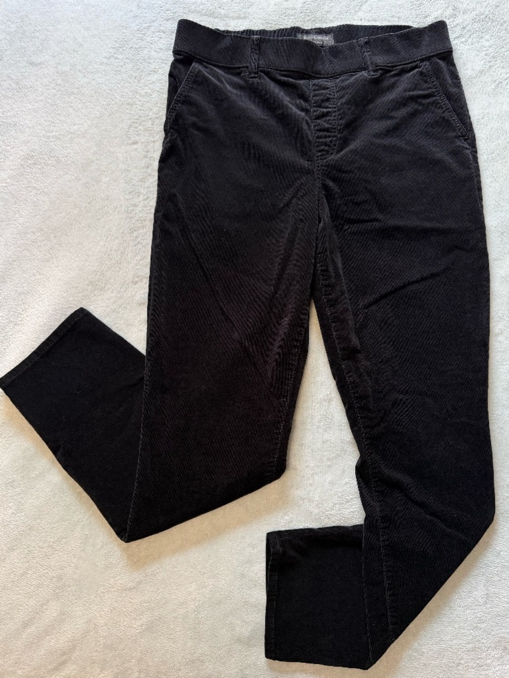 Juicy Couture Black Corduroy Pants Women’s Size 30 California Skinny